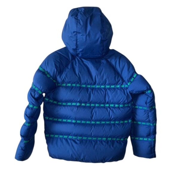 Nike Big Kids' Down Jacket Game Royal/Stadium Green Puffer Size Lg - Picture 3 of 8